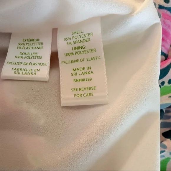 Lilly Pulitzer Off Shoulder Floral Ruffle Mini Dress Pink Blue Belted Size S - Picture 7 of 8